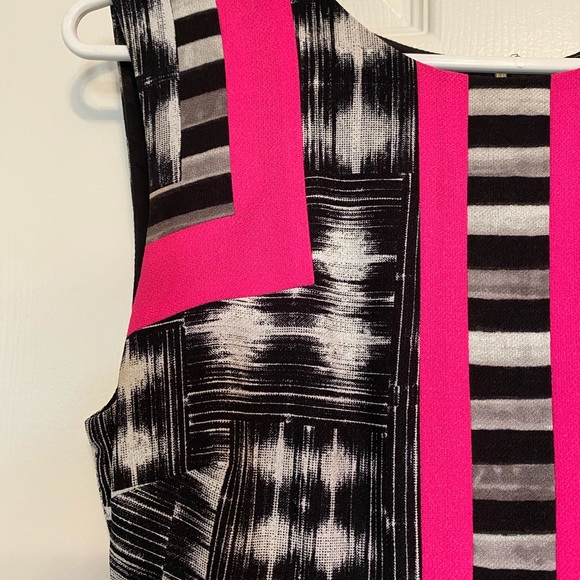 Fitted dress from BCBG with neon piping. - Picture 6 of 8